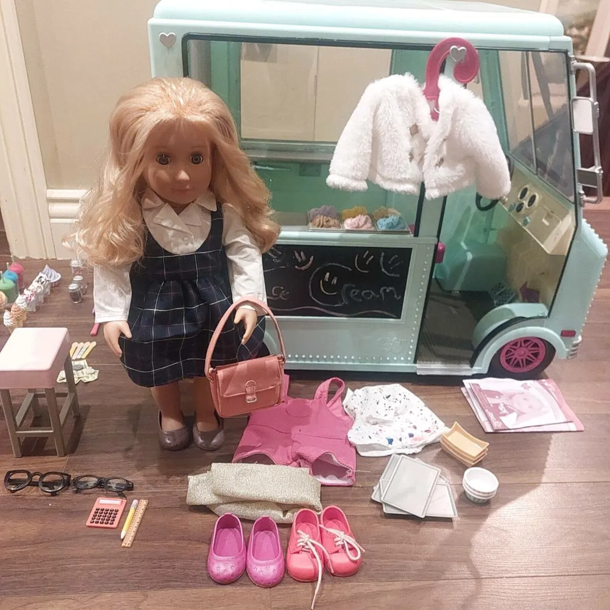 Our Generation Sweet Stop Icecream Truck - Image 1