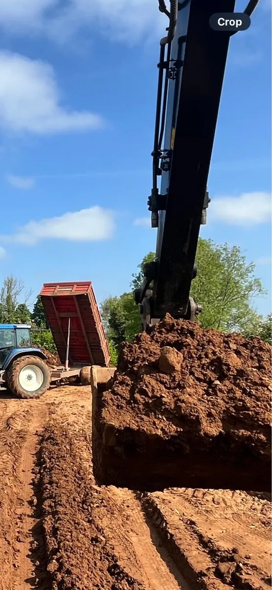 14x7 tandem axle tipping trailer - Image 2