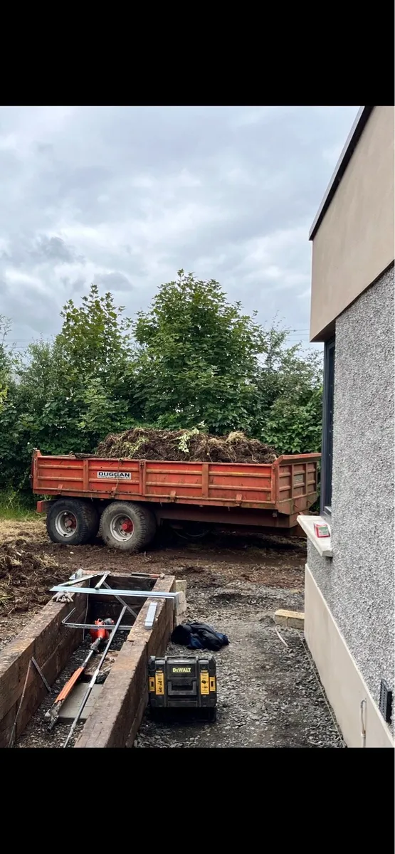 14x7 tandem axle tipping trailer - Image 1