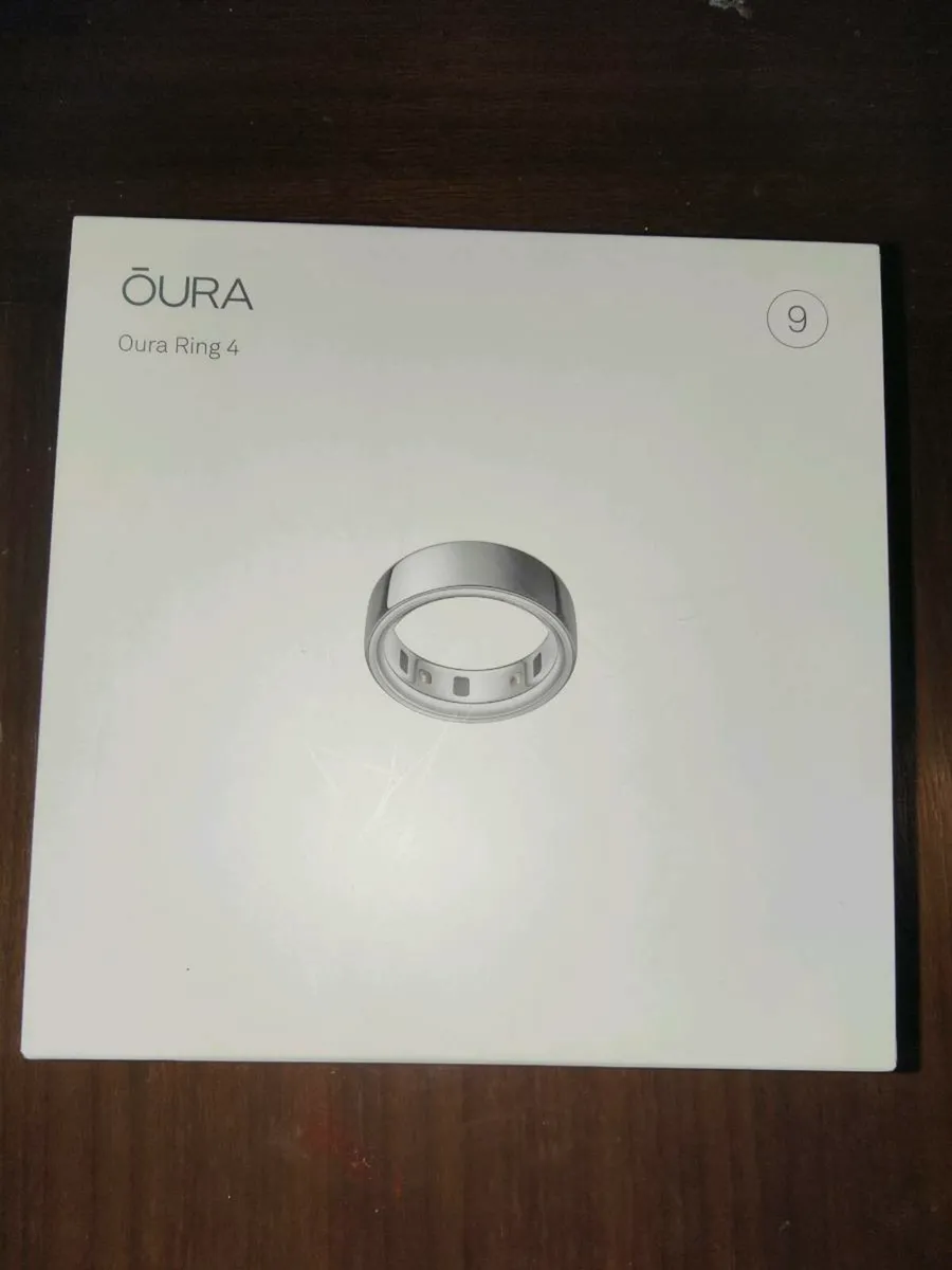 Oura Ring Gen 4 Silver Size 9 - Image 2
