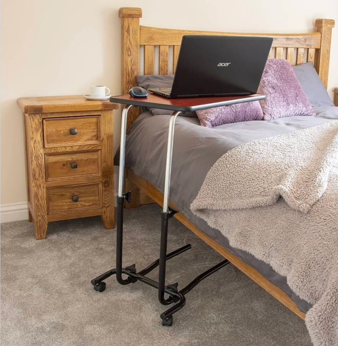 Overbed and chair table - Image 2