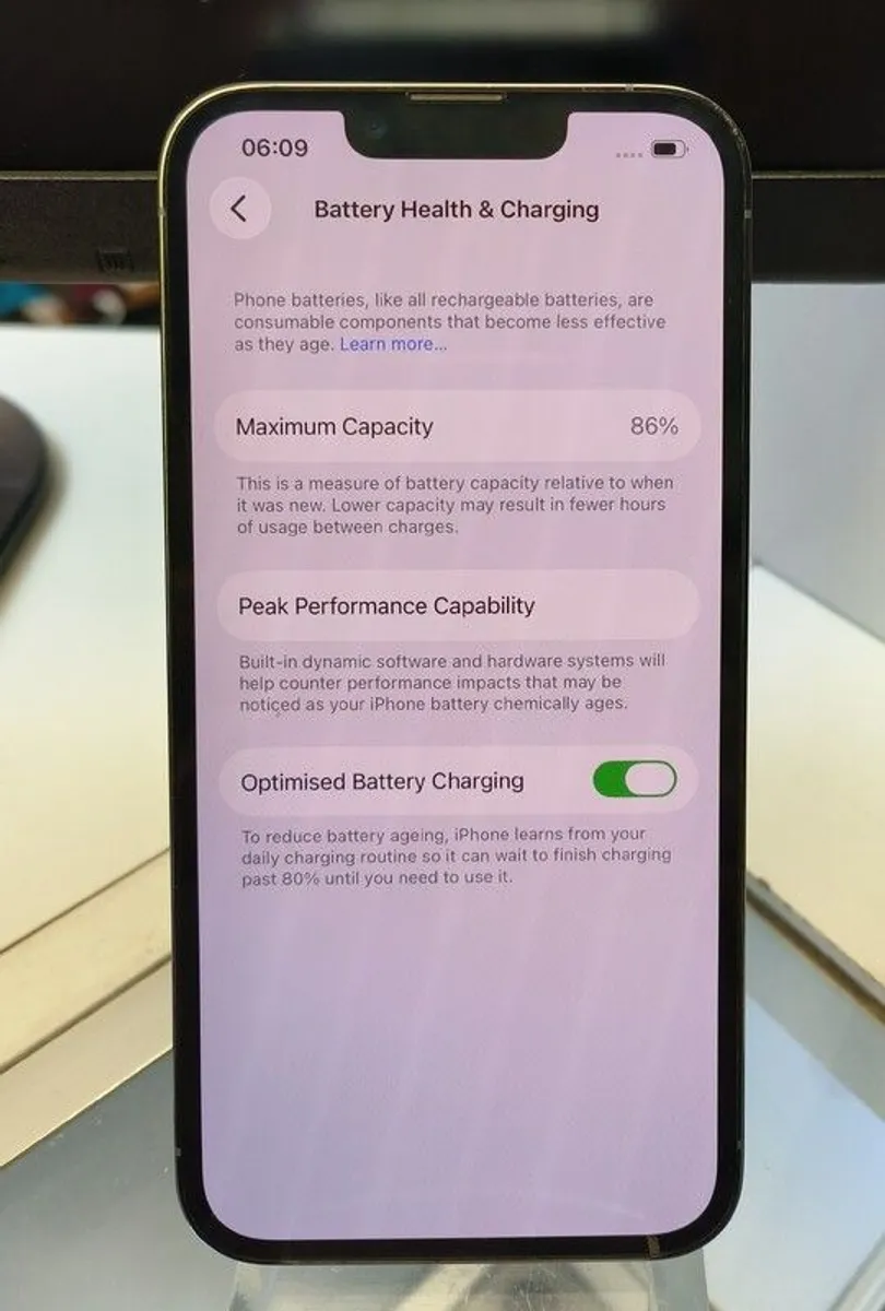 Apple iPhone 13 Pro 128GB Sierra Blue, Unlocked  battery health 86% mint condition - Image 3