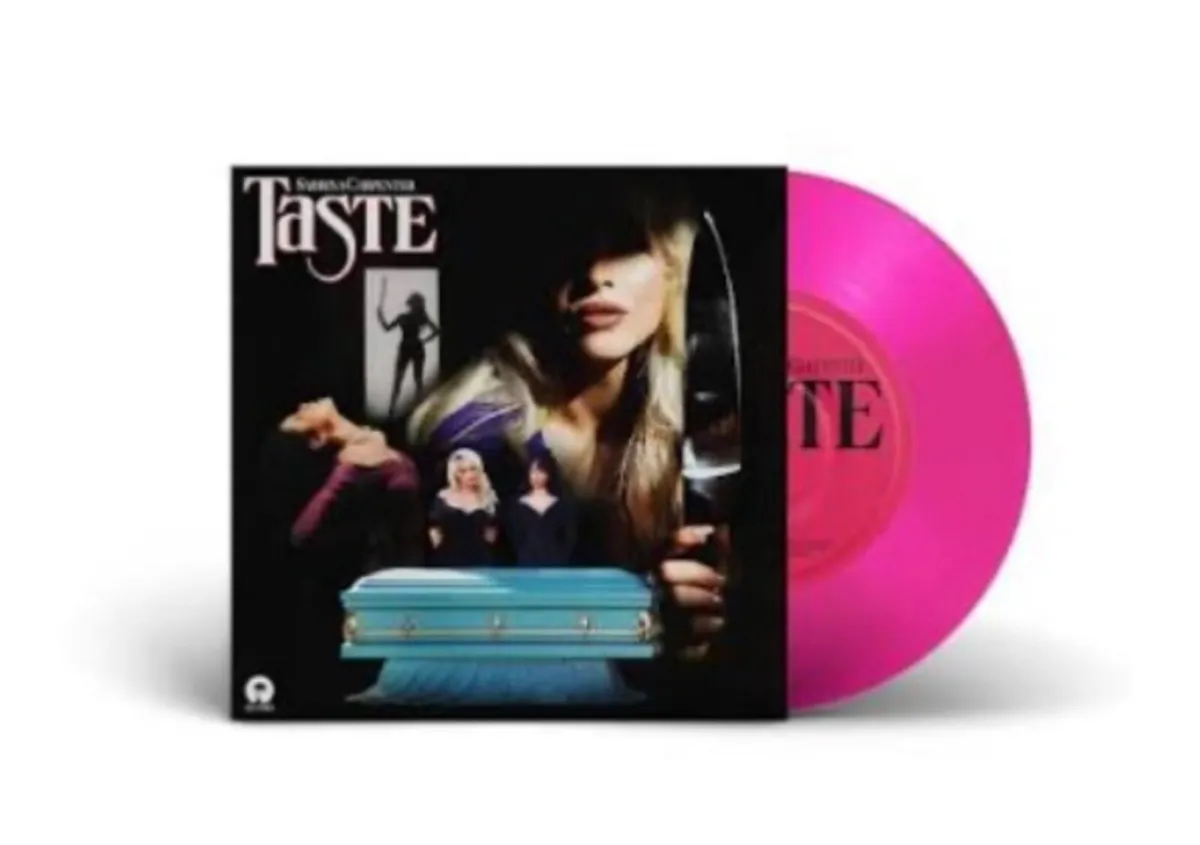 Sabrina CarpenterTaste 7 inch pink  Vinyl New - Image 2