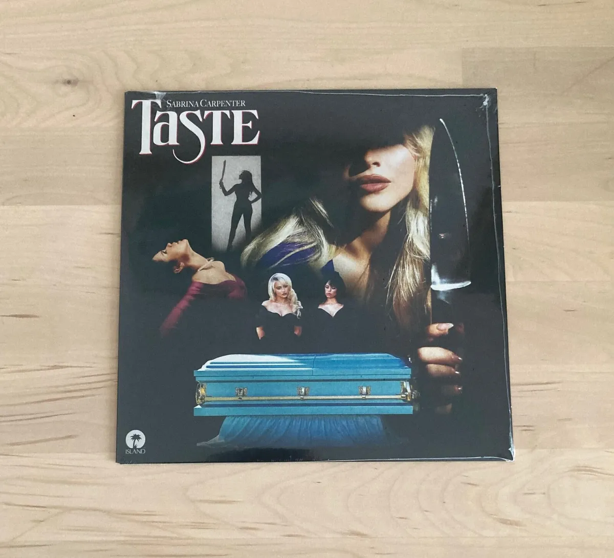 Sabrina CarpenterTaste 7 inch pink  Vinyl New - Image 1