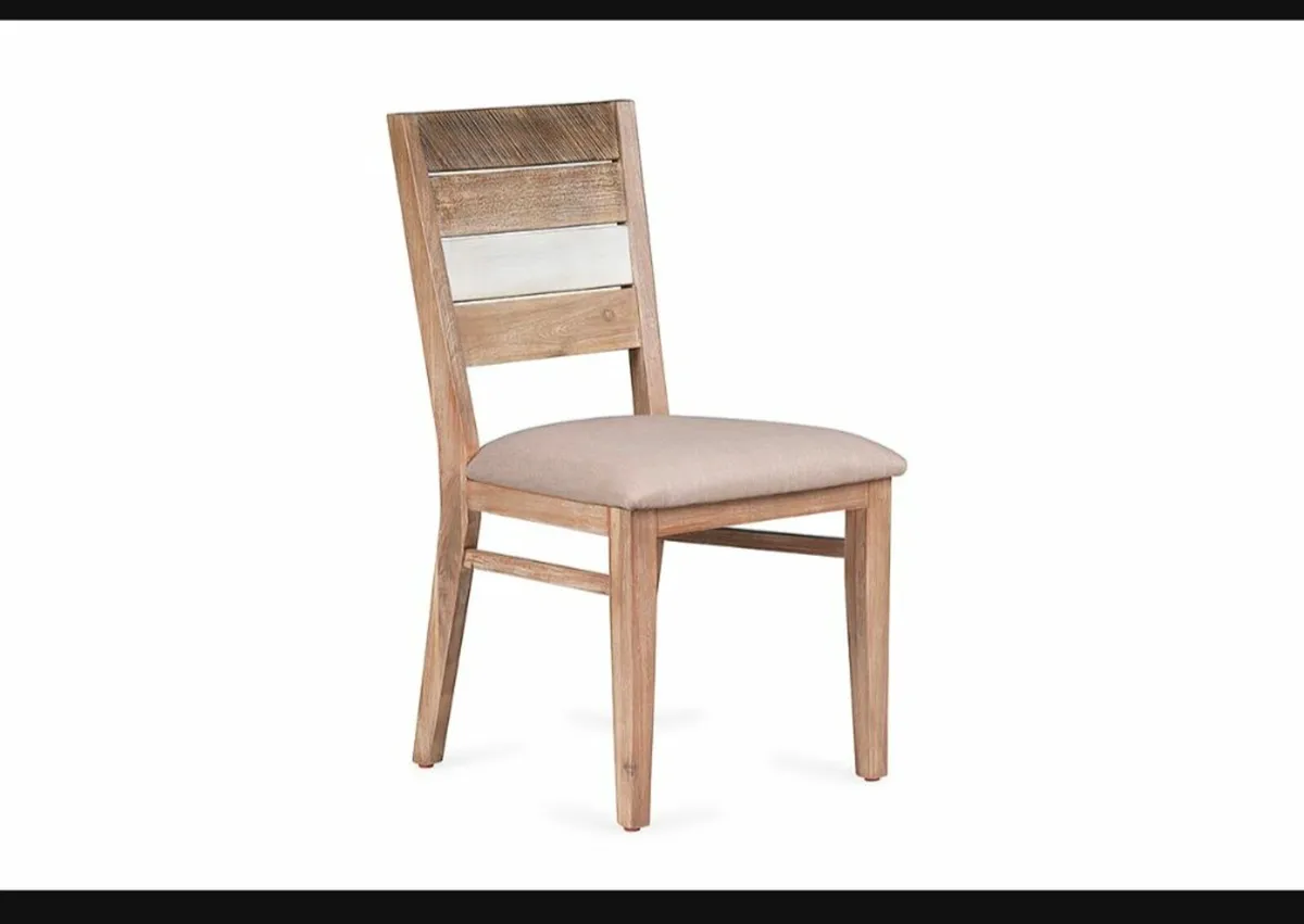 Kitchen table, chairs and bench - Image 3