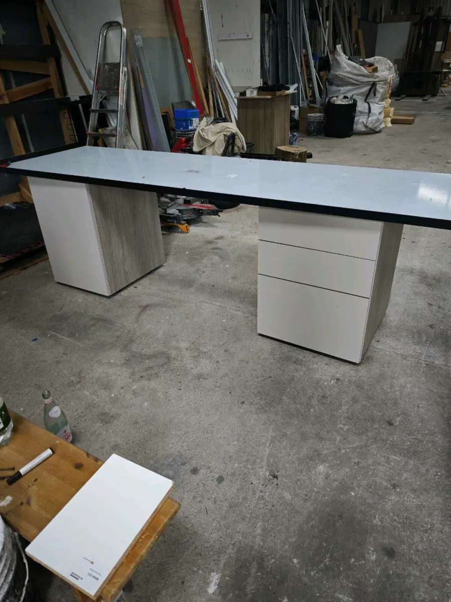 Work top 2 colours office desk - Image 2