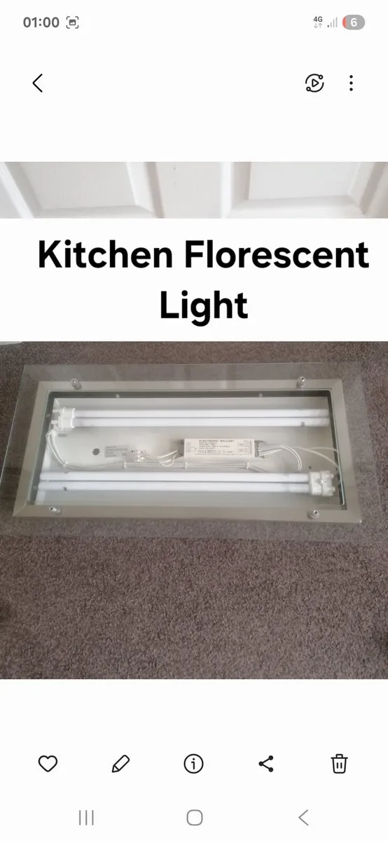 Kitchen Florescent Light - Image 2