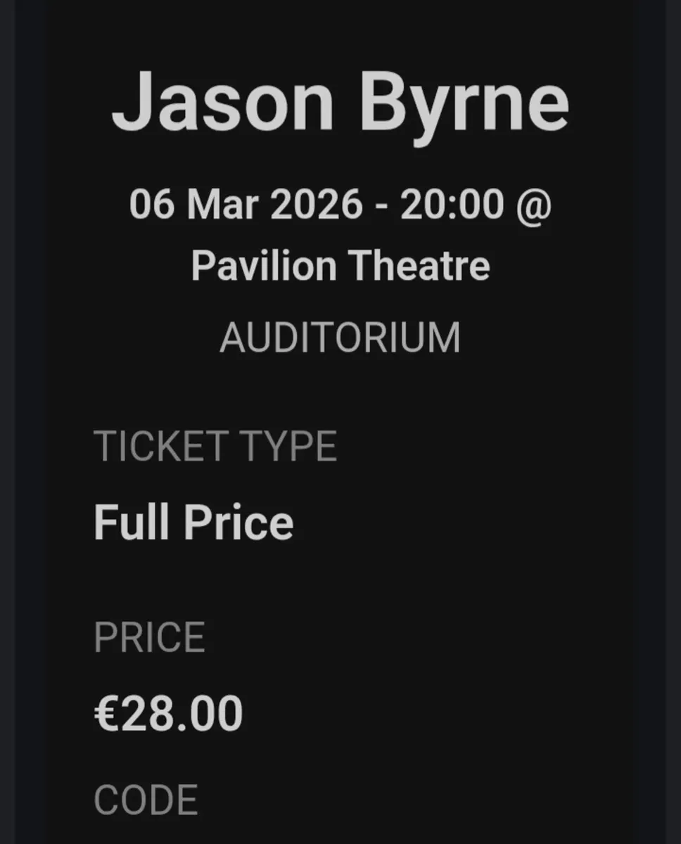 Jason Byrne Comedy Tickets - Image 2
