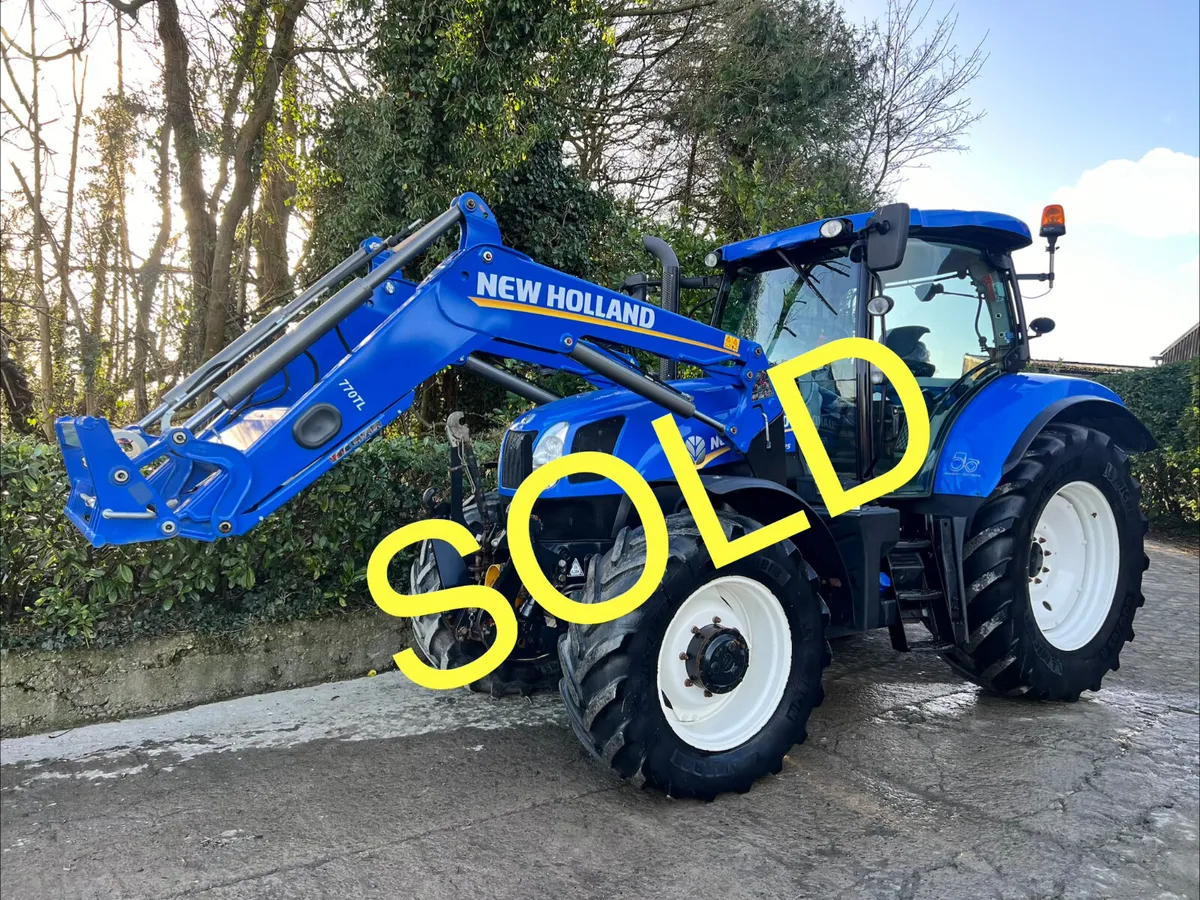 2014 New Holland T6.175 with loader - Image 1