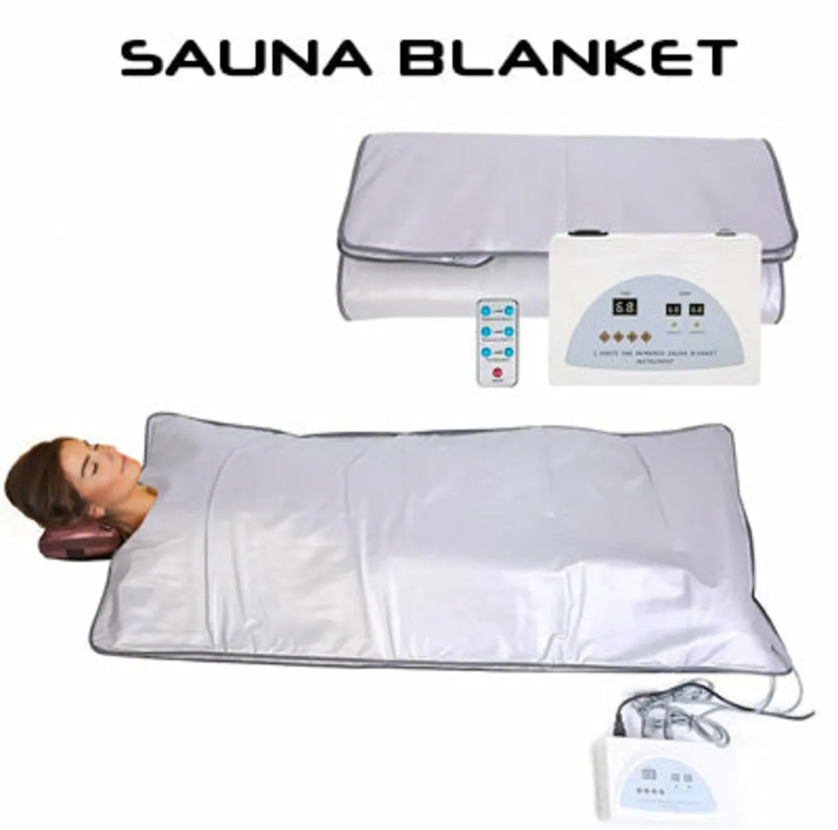 QUIRUMED Sauna blanket with 3 application areas - Image 1