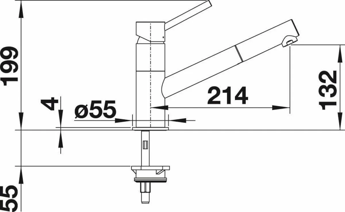 521503 Kano-S Chrome Mixer Tap - Image 3