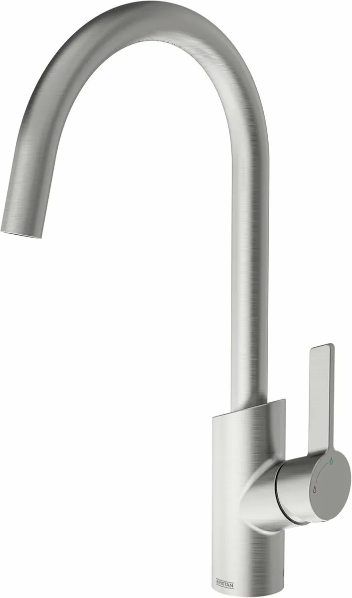 Maple Easyfit Kitchen Sink Mixer Stainless Steel - Image 3