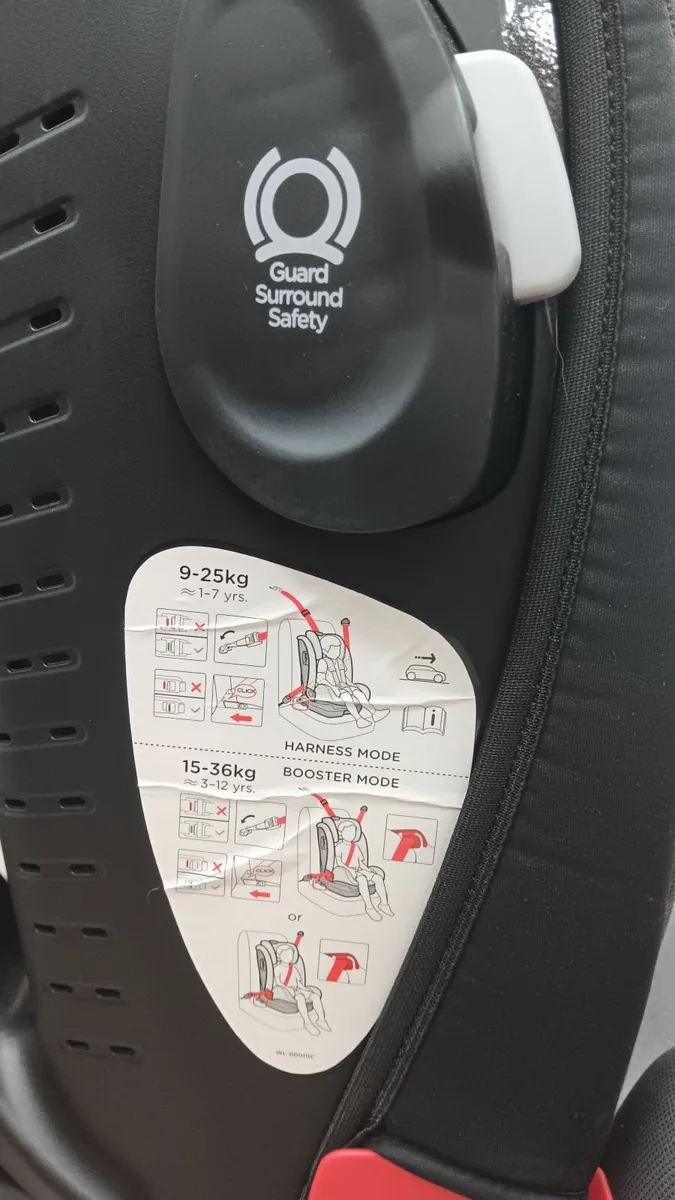 Joie Car Seat 9kg-36kg / 1-12 years - Image 3