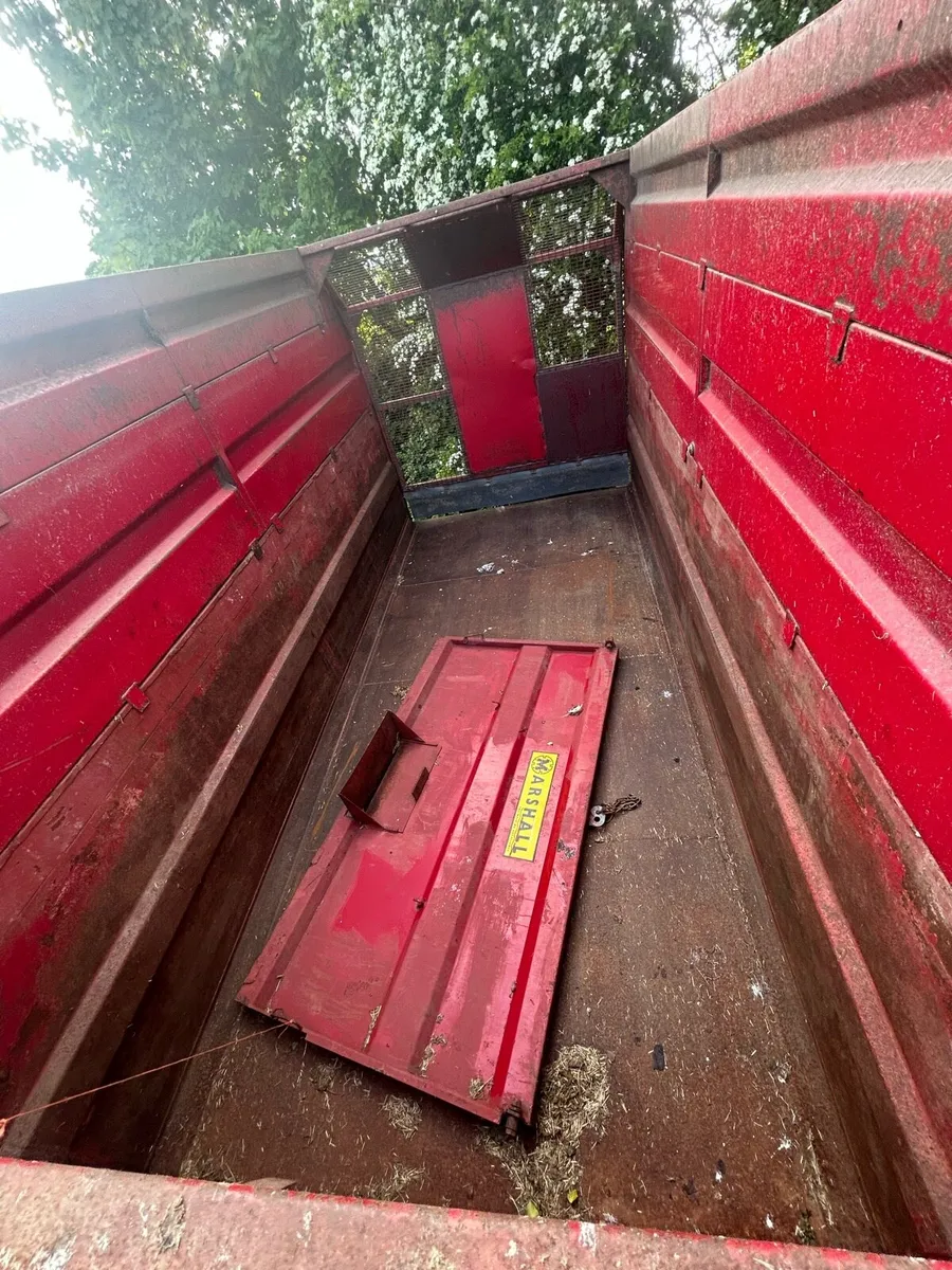14ft Marshall Sliage/grain trailer - Image 2