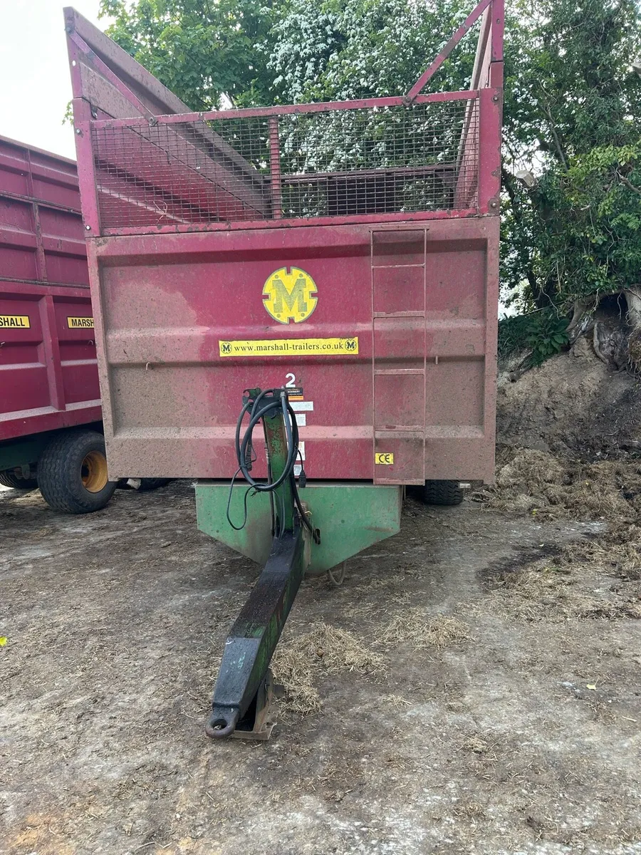 14ft Marshall Sliage/grain trailer - Image 3