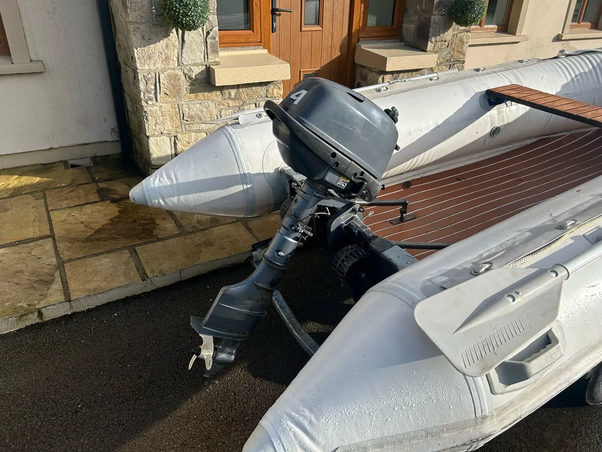 3.1m rib Yamaha 4hp - Image 4