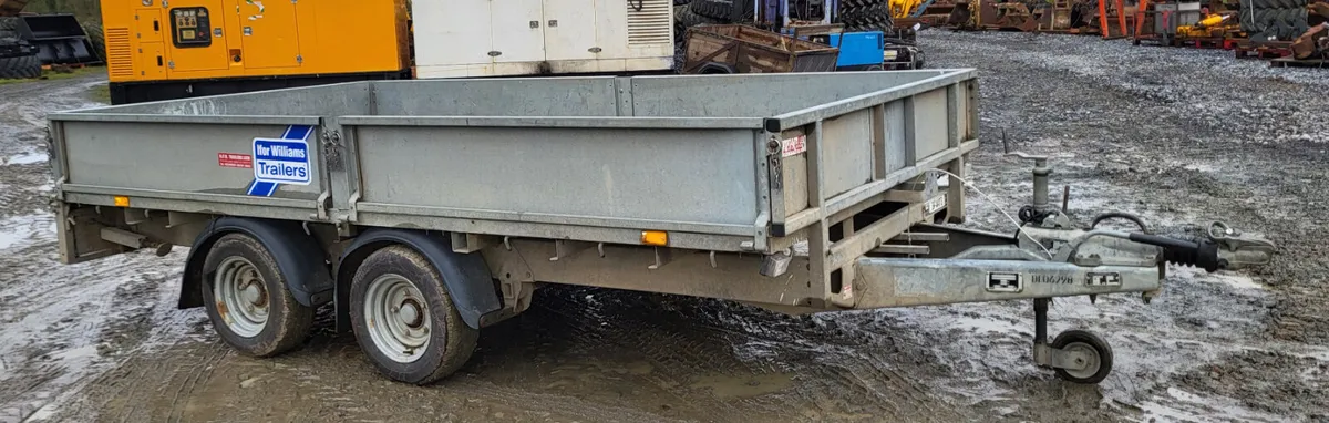 Ifor Williams 12ft x 6'6" builders trailer - Image 2