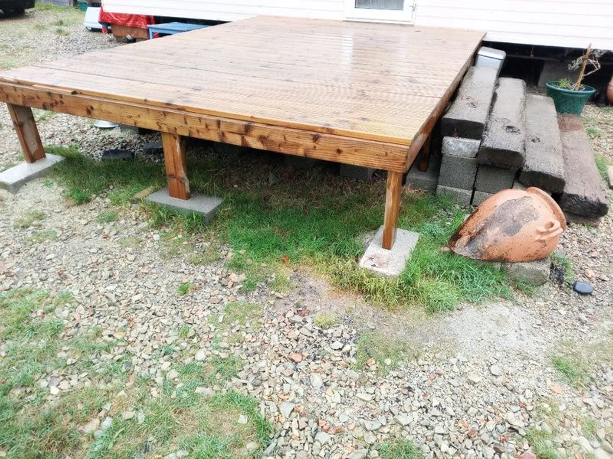 Timber Deck Complete plus Railway Sleepers - Image 3