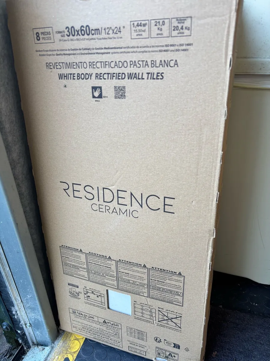 Wall Tiles [White Matt 60x30cm] - Image 2