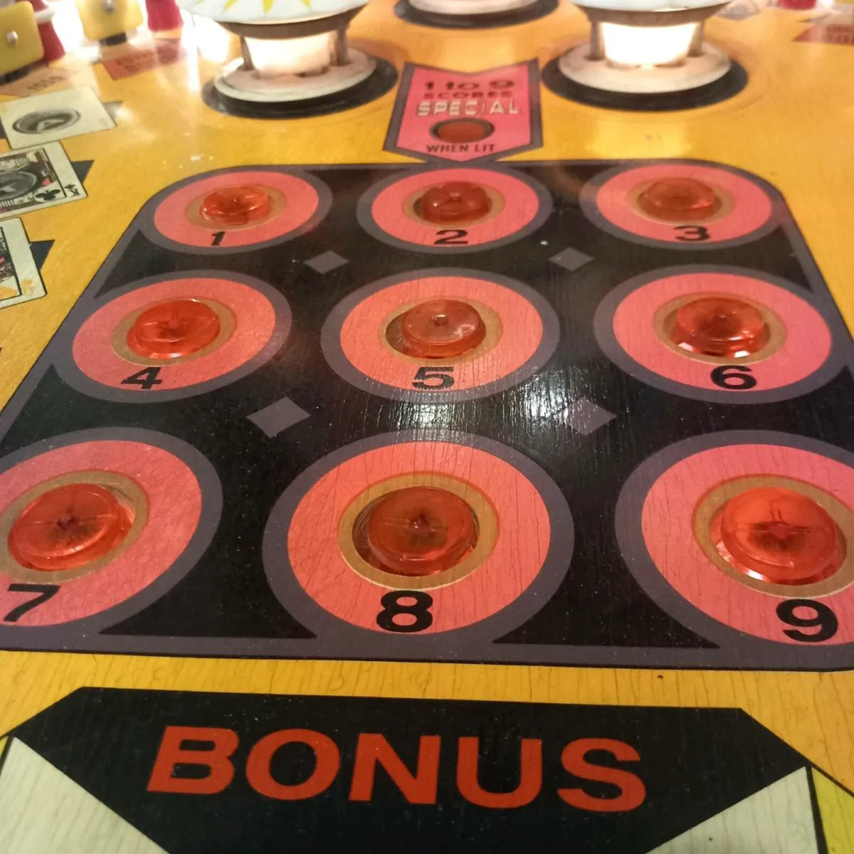 1974 williams lucky ace electromechanical pinball - Image 3