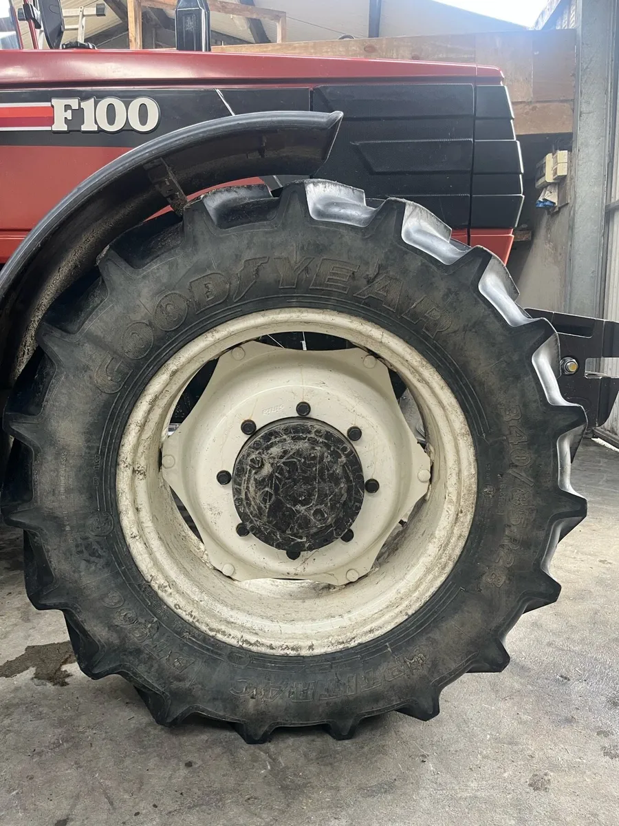 Front rims and tyres for newholland/fiat - Image 1