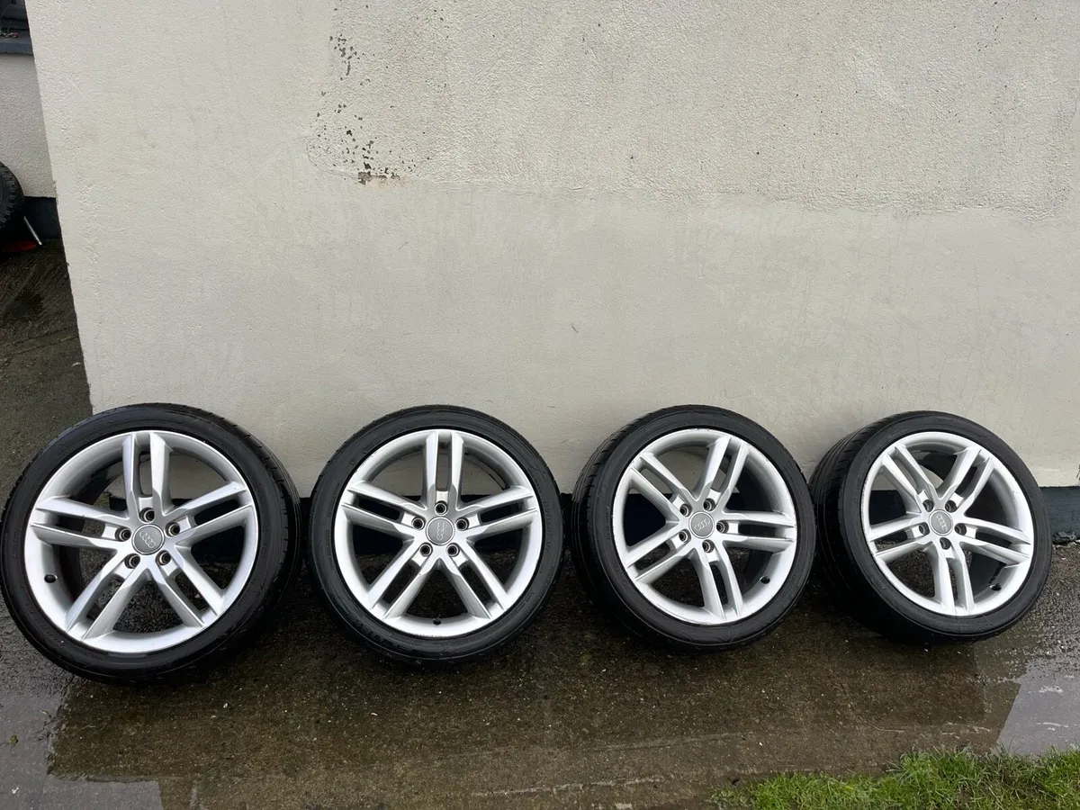 18inch alloys and tyres - Image 1