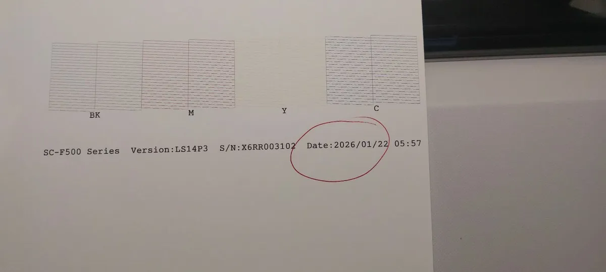 Sublimation Printer - Epson SureColor SC-F500 - La - Image 4