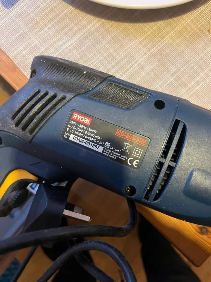Drill ryobi E800 2 RE - Image 1