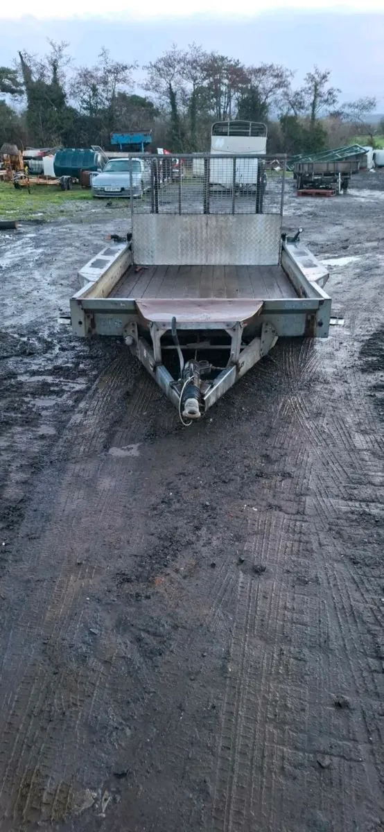 Ifor williams 10 x 6 plant trailer - Image 1