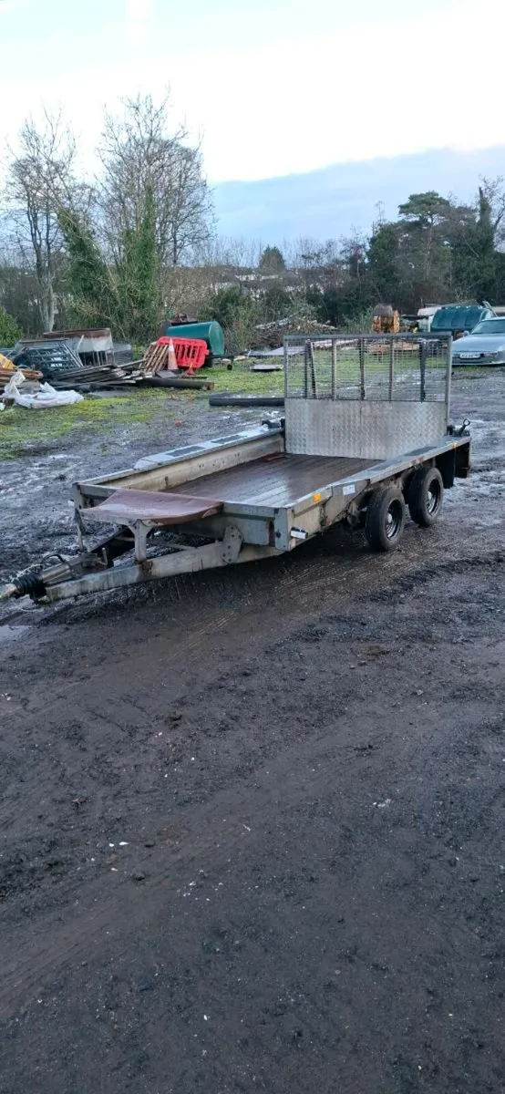 Ifor williams 10 x 6 plant trailer - Image 2