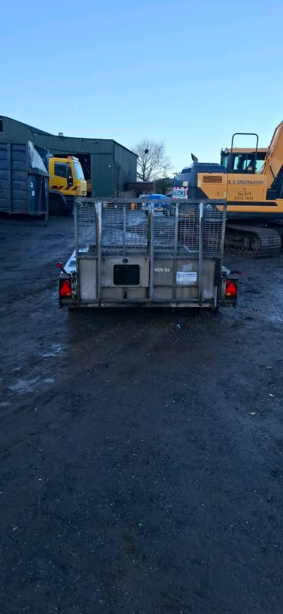 Ifor williams 10 x 6 plant trailer - Image 4