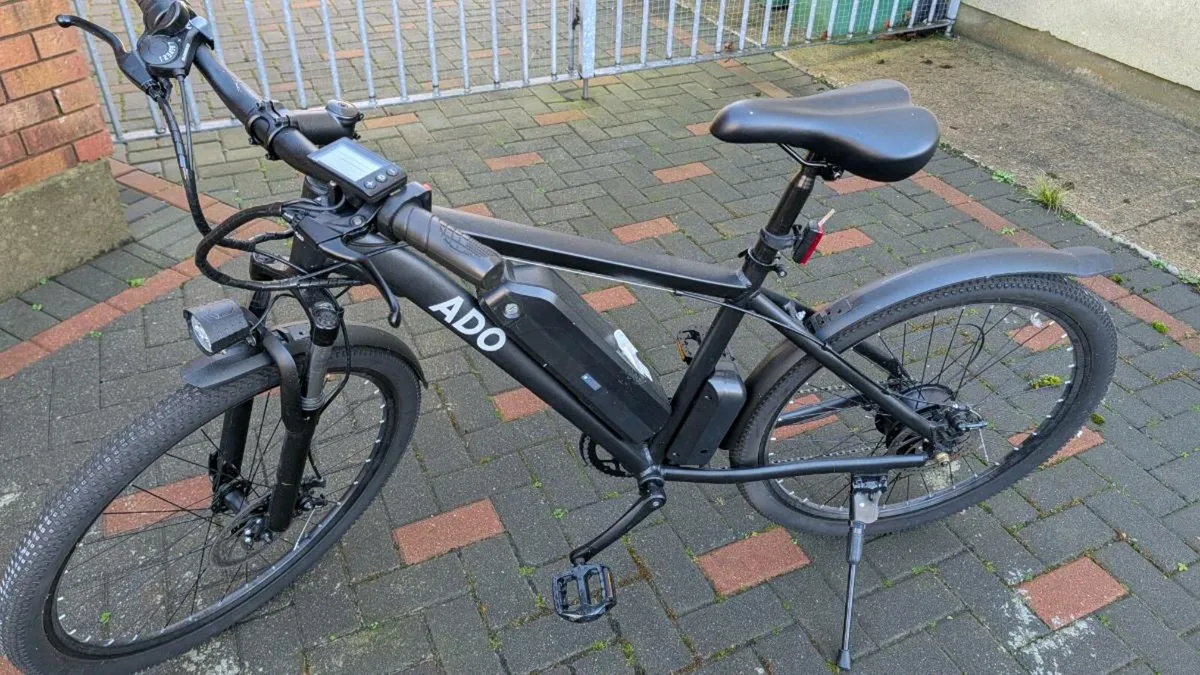 Electric bicycle and standard road bicycle - Image 1