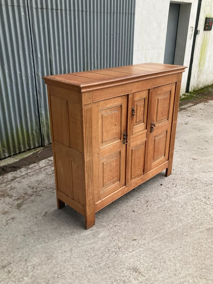 Vintage Oak Cabinet - Warehouse Open Sat 31st Jan - Image 2