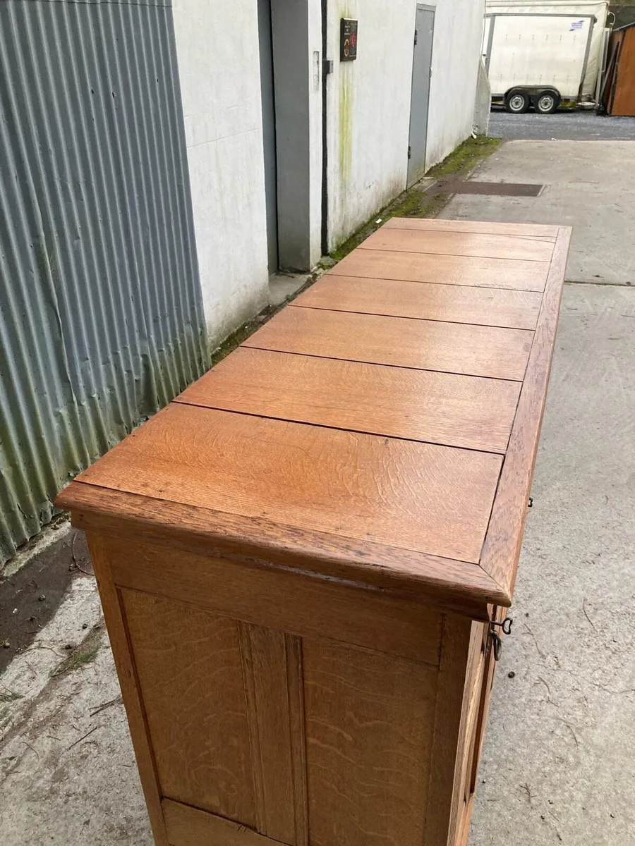 Vintage Oak Cabinet - Warehouse Open Sat 31st Jan - Image 3