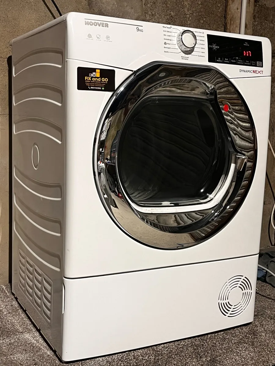 Hoover Dynamic Next – 9kg Condenser Tumble Dryer - Image 2