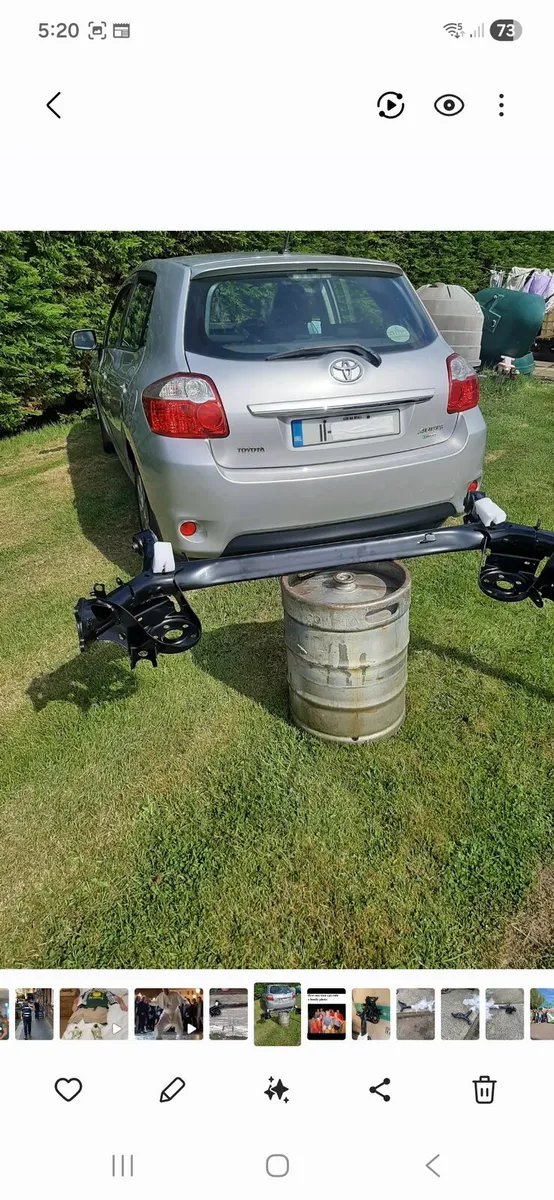Toyota auris Rear Axle New - Image 1