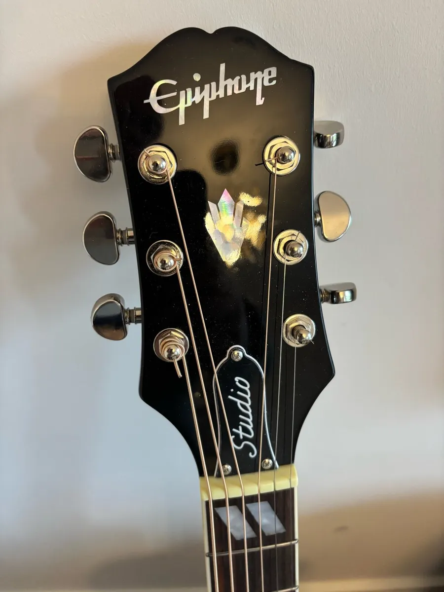 Epiphone Hummingbird Electro-Acoustic Guitar - Image 3
