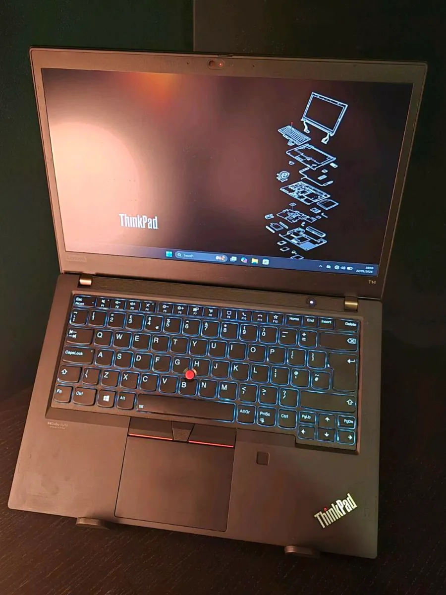 Lenovo ThinkPad T14 Gen 2 i7 48GB MX450 4K 512GB - Image 1