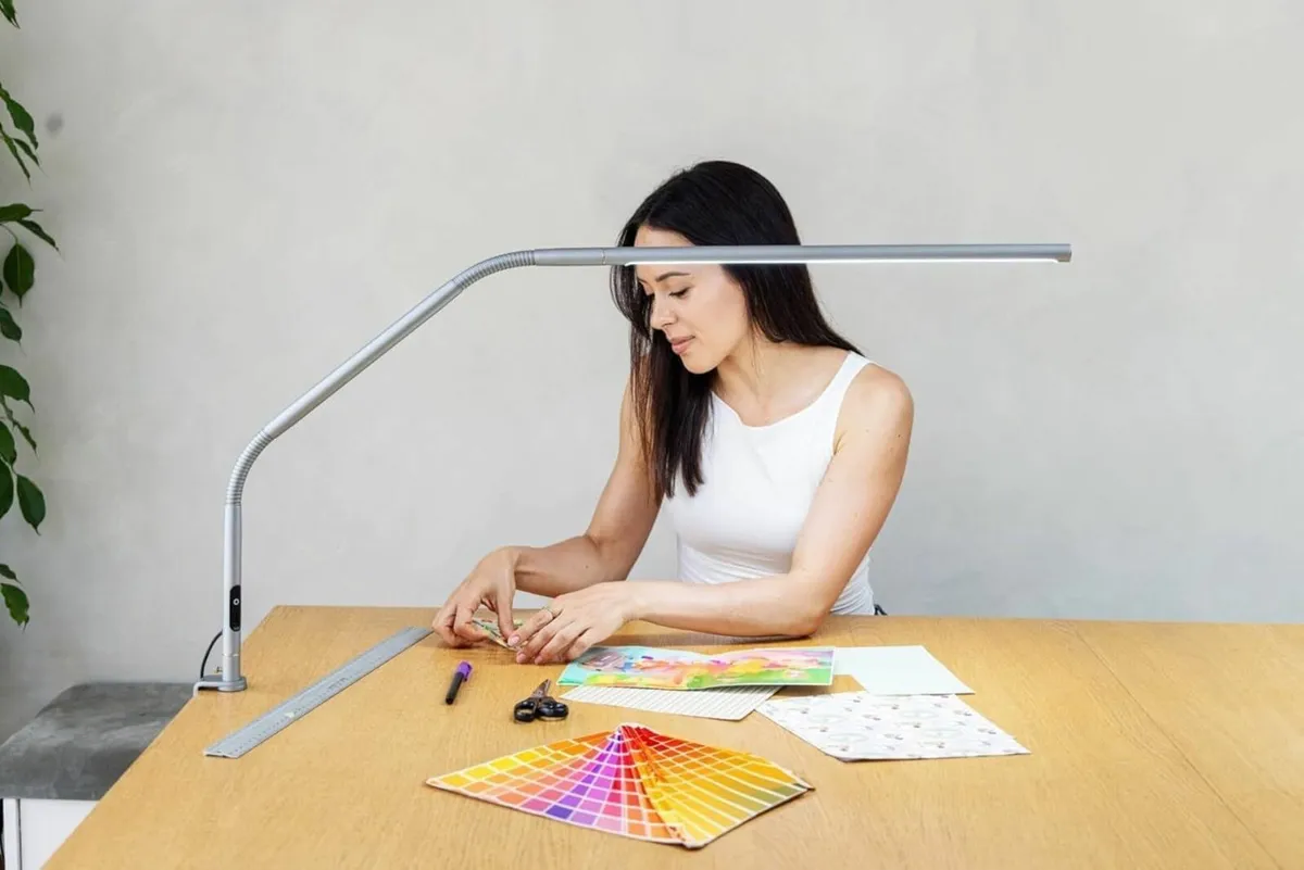 Slimline 4™ LED Table Lamp in Ice Grey - 6 000K 3 - Image 2