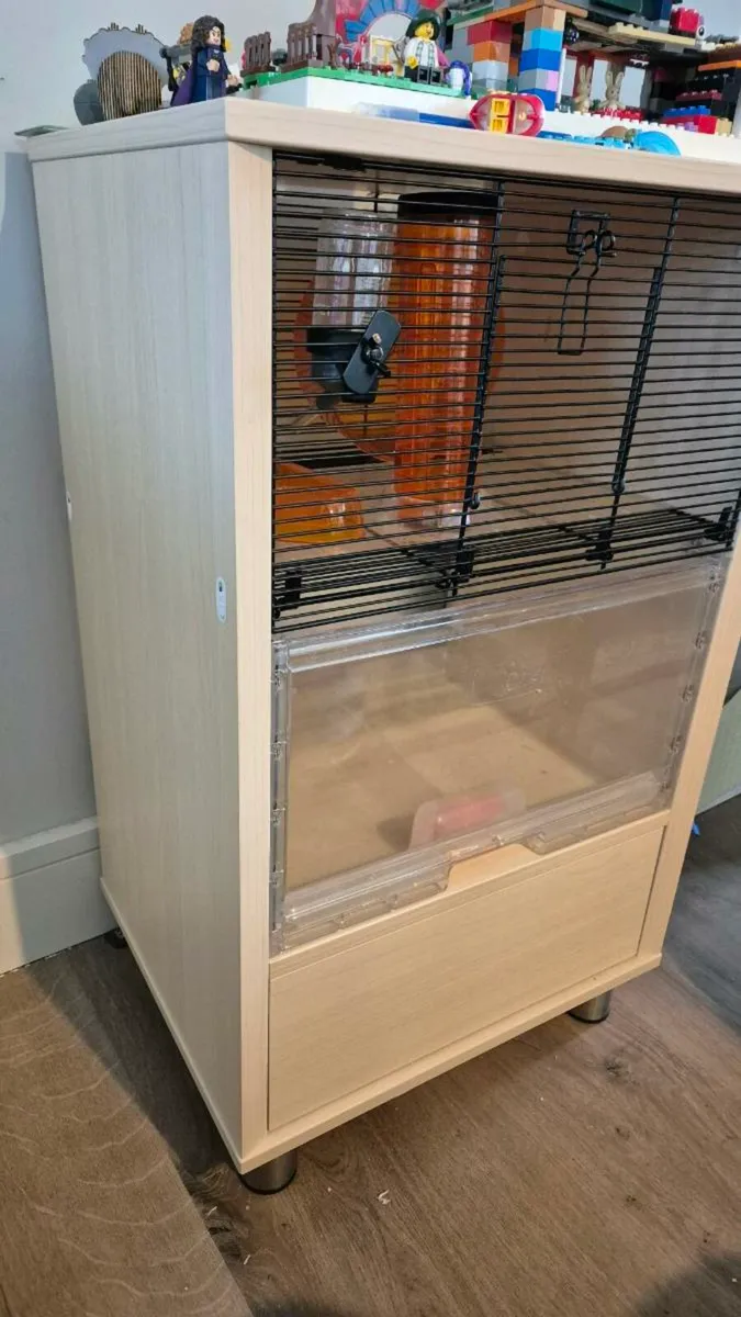 Hampster cage. Football table - Image 1