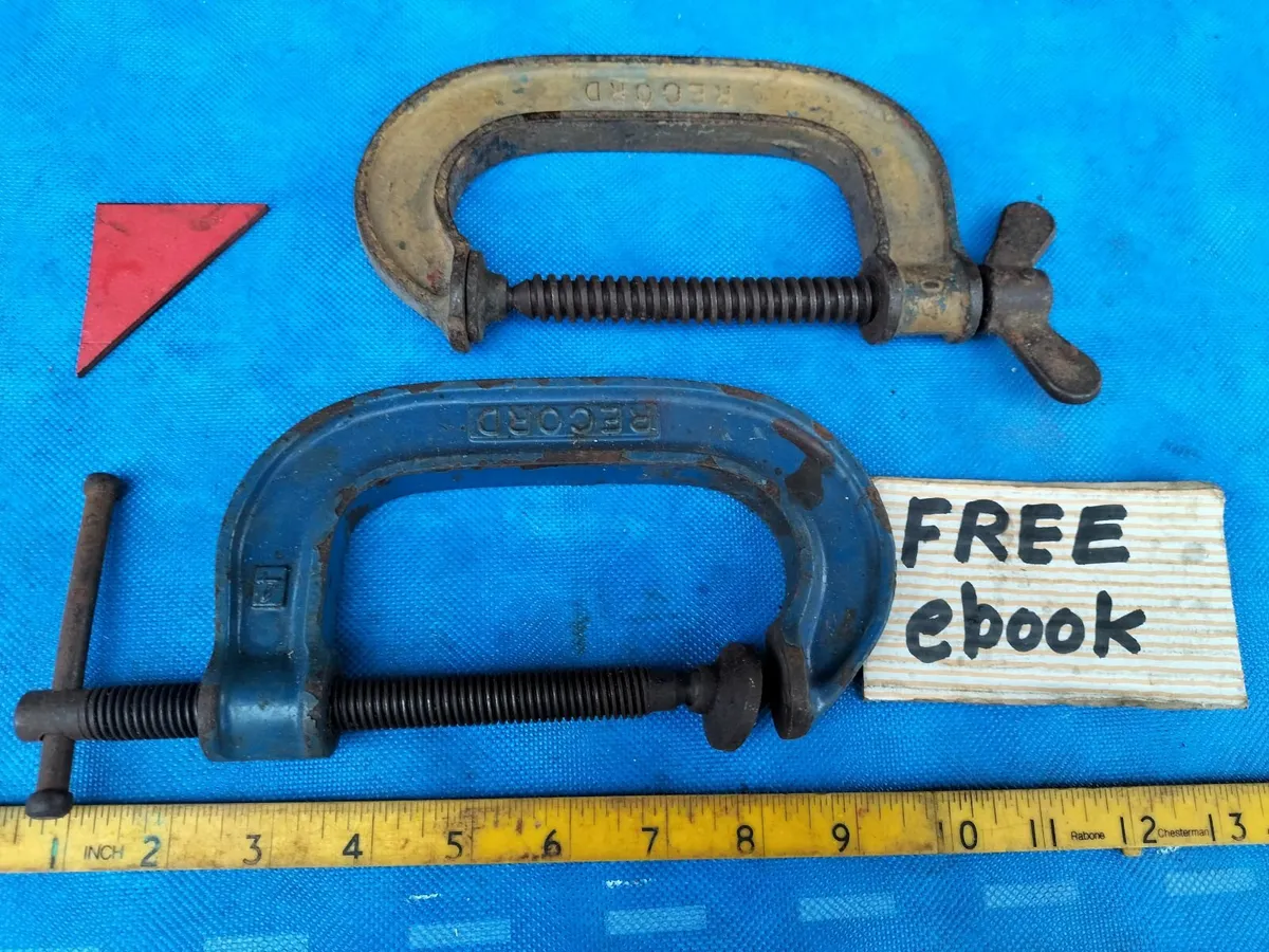 Pair of Record G Clamps - Image 1