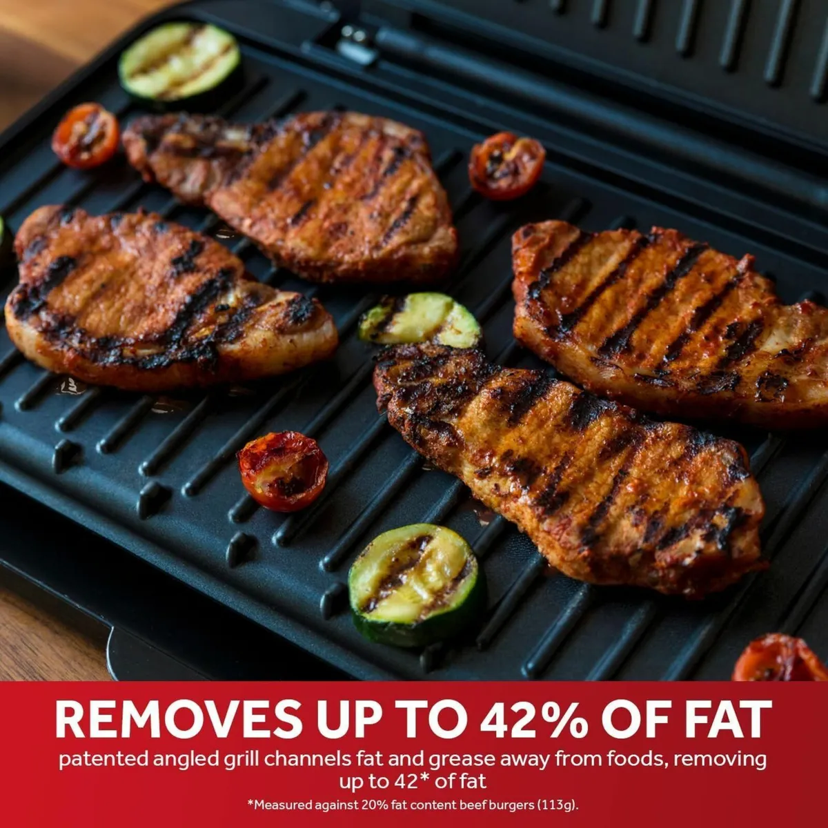 Large Electric Fit Grill Non stick Healthy - Image 3