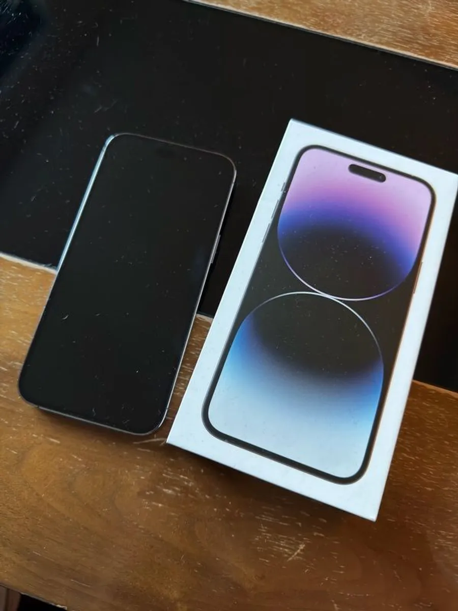 Iphone 14 pro max, 256GB deep purple - Image 1