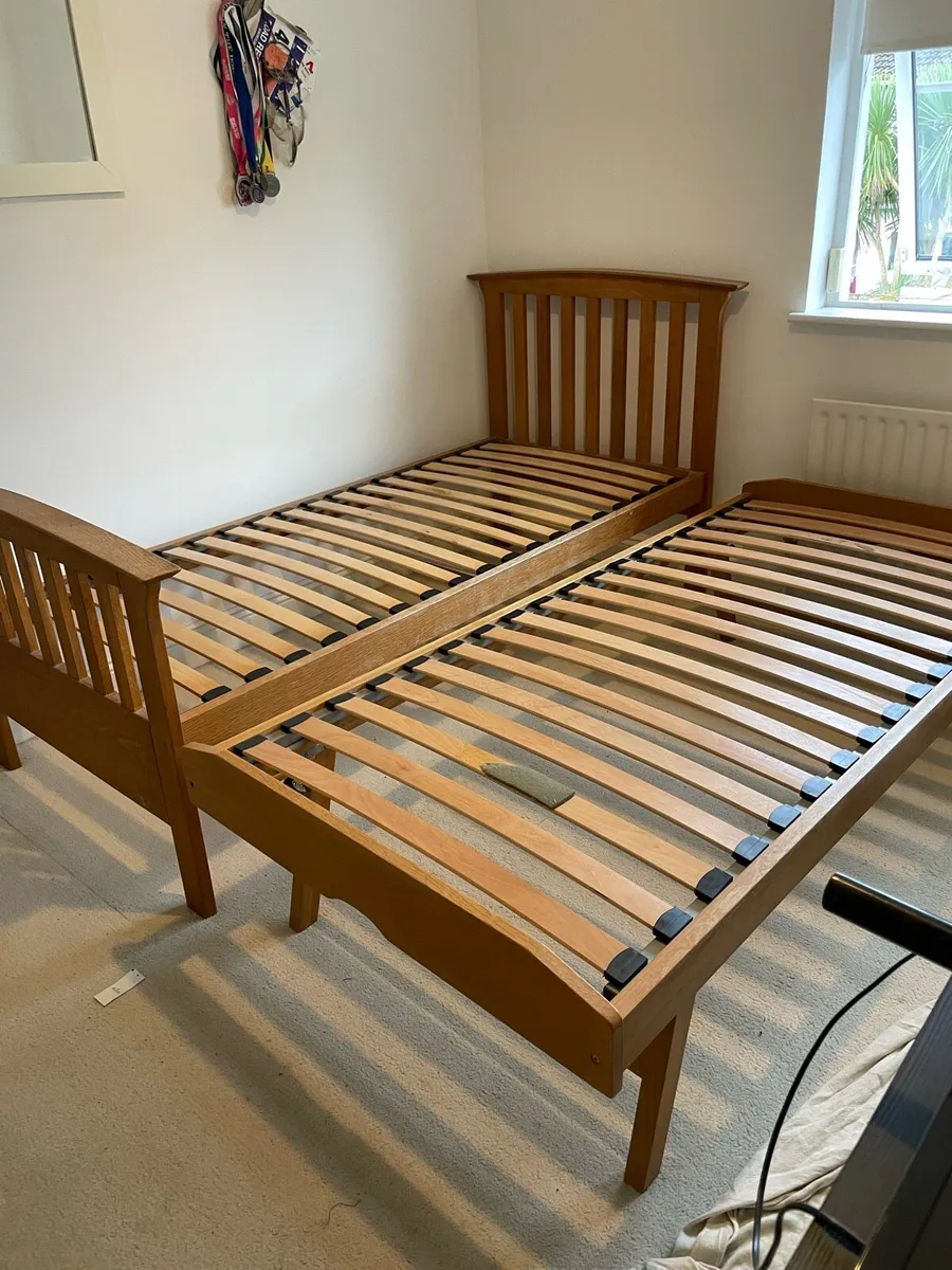 Solid Oak 2 bed - Image 2