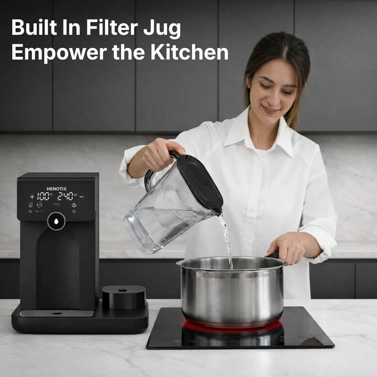 Instant Hot Water Dispenser with Filter 12 - Image 4