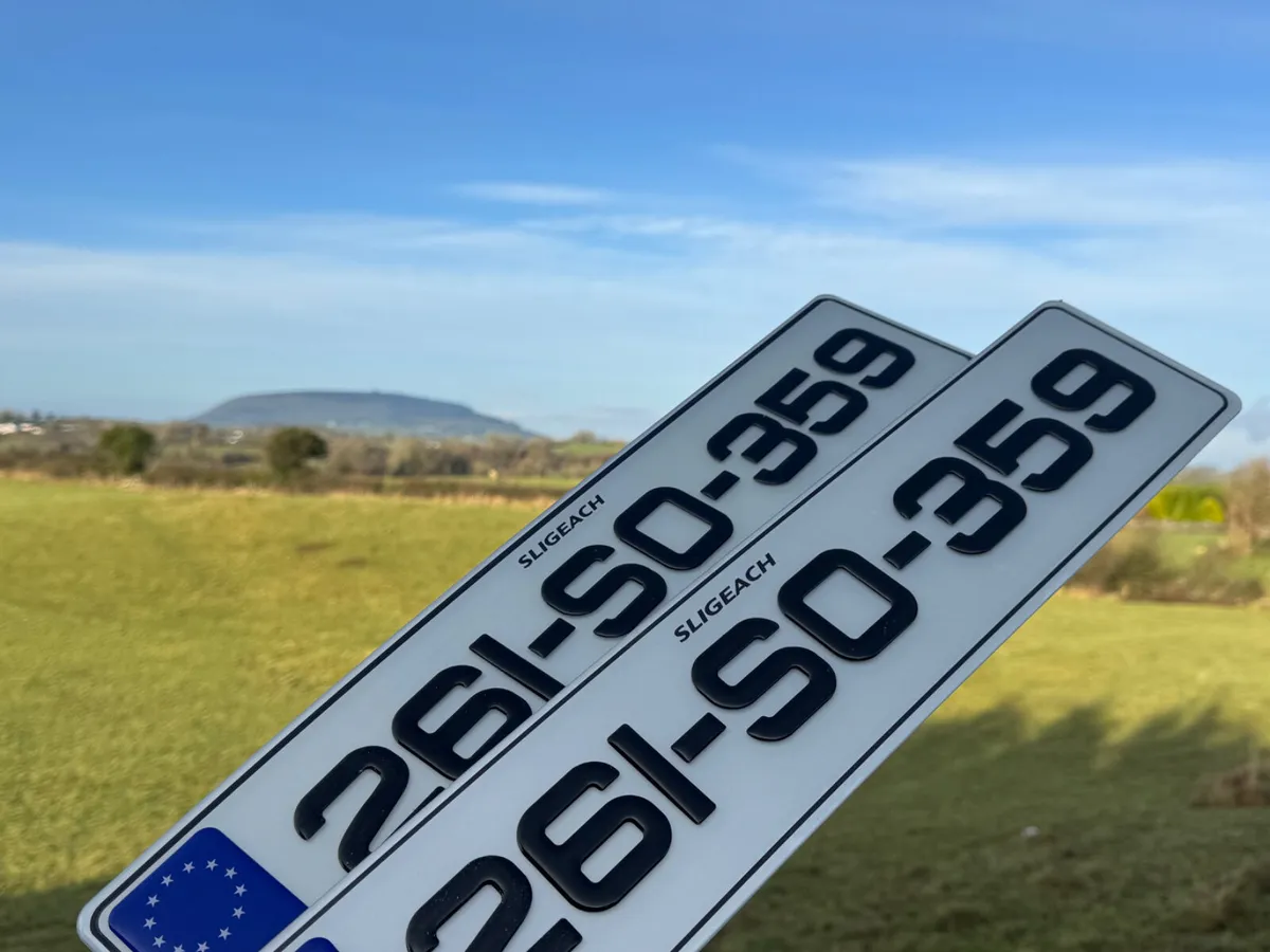 Gel German jap metro number plates delivered - Image 1