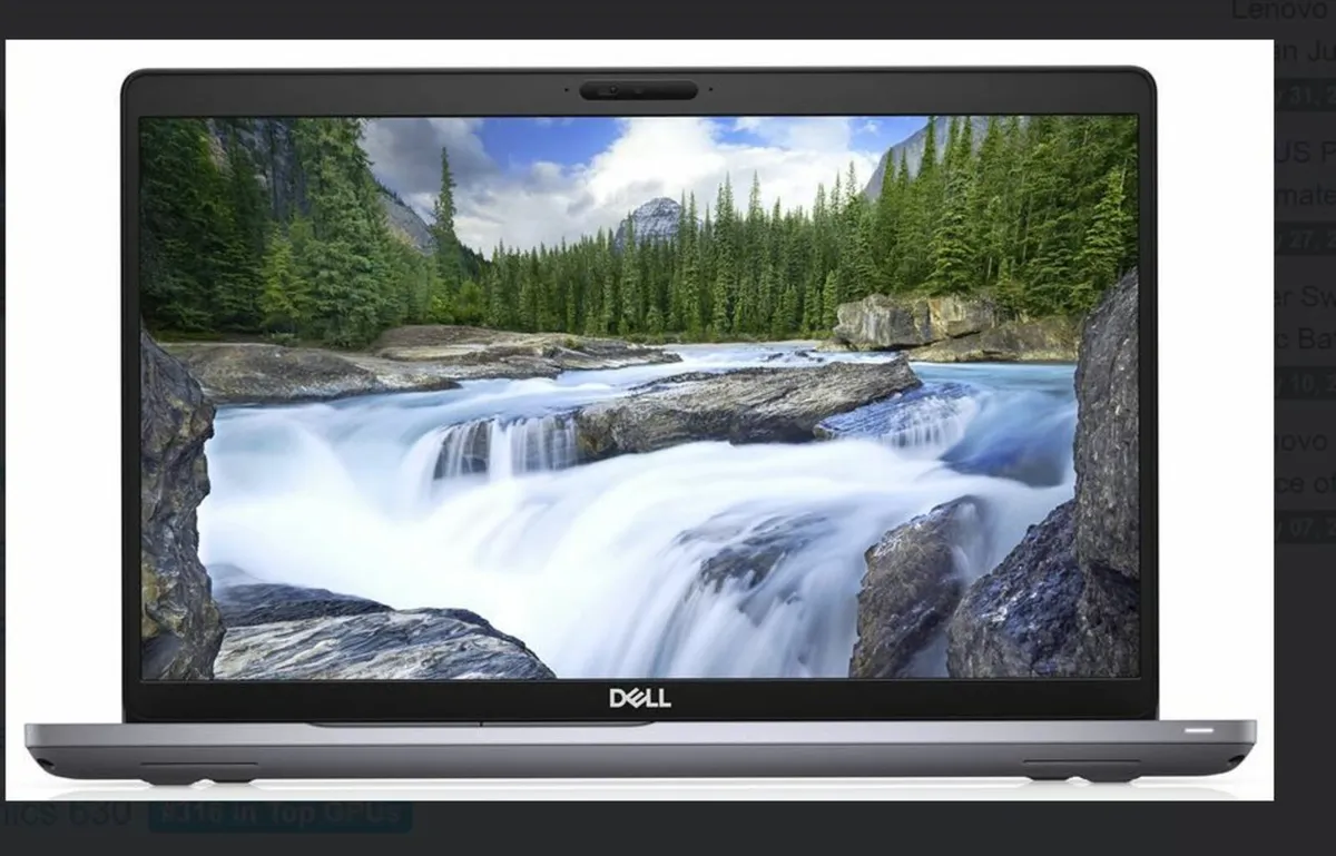 Win 11 DELL Latitude 5511 15.6 inch Intel i7 - Image 1