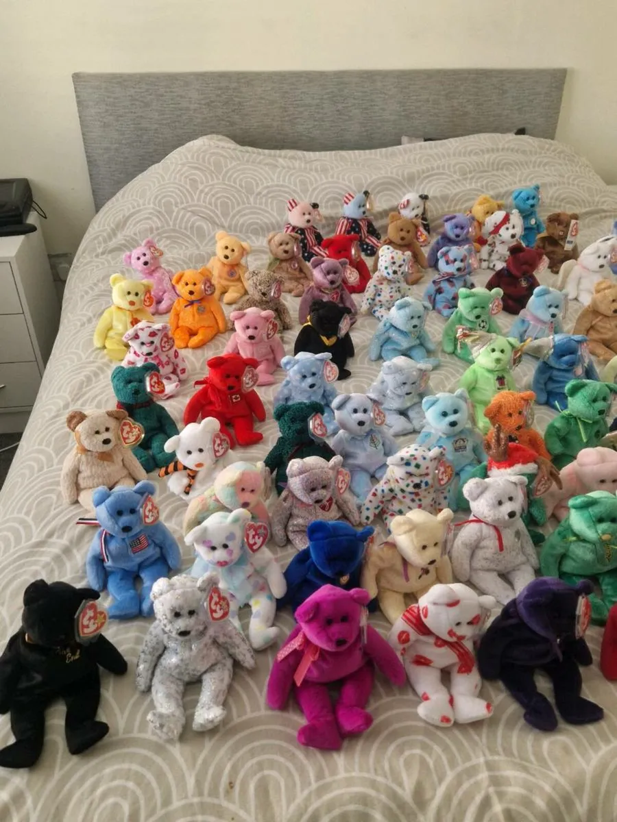 Ty Beanie Baby Bears 82 all MWMT - Image 2