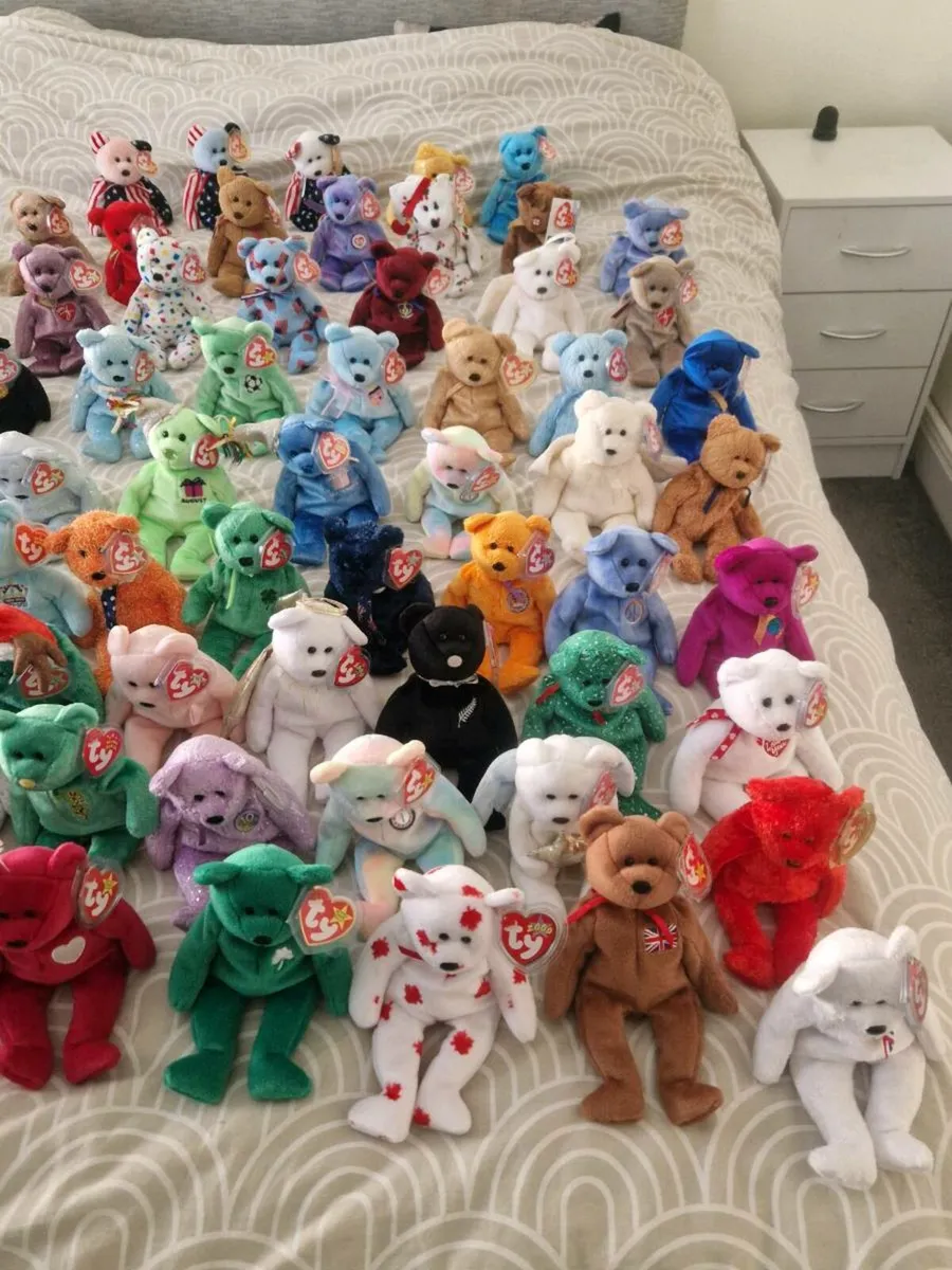 Ty Beanie Baby Bears 82 all MWMT - Image 3