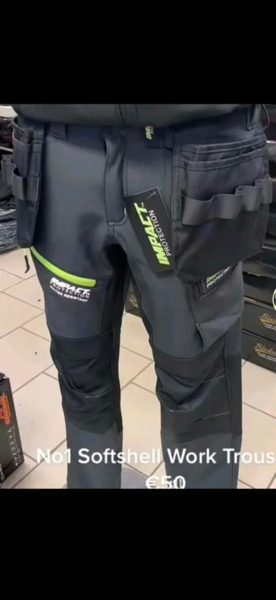 Soft shell fleece 🥶lined water resistant work - Image 1